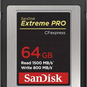 SanDisk Extreme PRO CFexpress Type B 64GB Memory Card 記憶卡