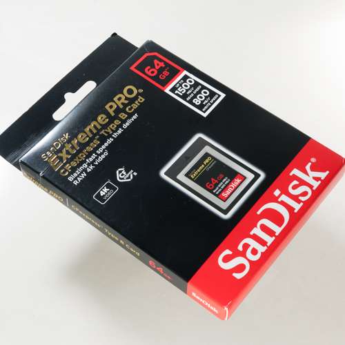 SanDisk Extreme PRO CFexpress Type B 64GB Memory Card 記憶卡