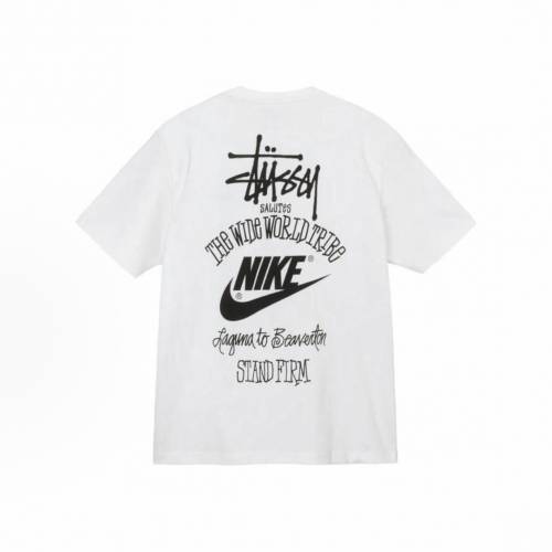 Nike x Stussy 聯名短袖T恤 白色