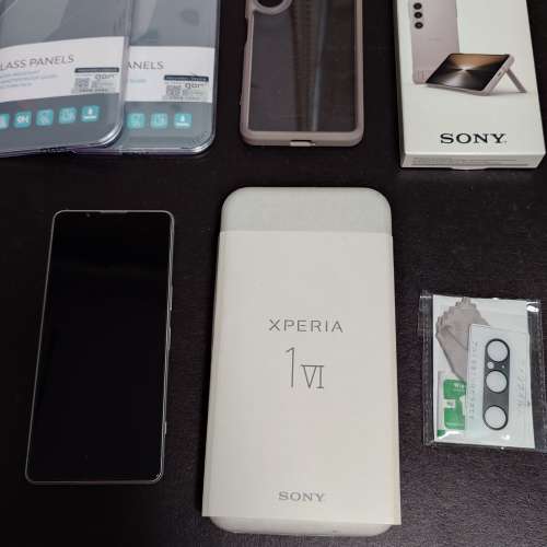 Sony Xperia 1 VI 256GB 白色 White colour 連大量配件
