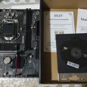 MSI B560M PRO Micro-ATX 主版 Socket 1200  支援10、11代CPU