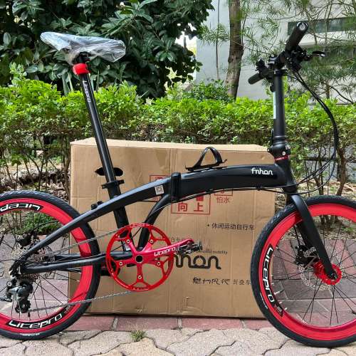 FNHON DG2018 TIAGRA 10速 碟剎 20吋 451 鋁合金 折叠車