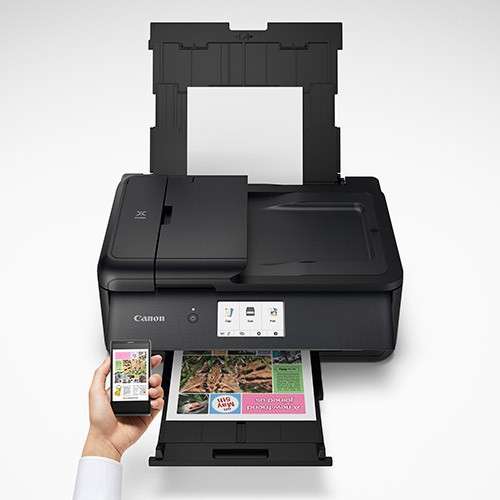 A3少用機無盒合小型公司5色780xL 781墨盒有快速雙面copyCANON TS9570 Scan Printer...