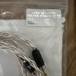 Toxic Cables Silver Widow SW22 V3 銀寡婦