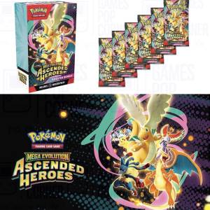 (接受預訂) PTCG🇱🇷ENG - Mega Evolution - Ascended Heroes Booster Bundle