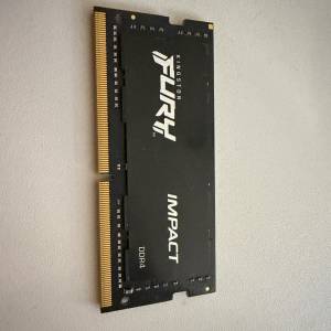 99%新 Kingston FURY DDR4 32GB 3200mhz SODIMM laptop ram