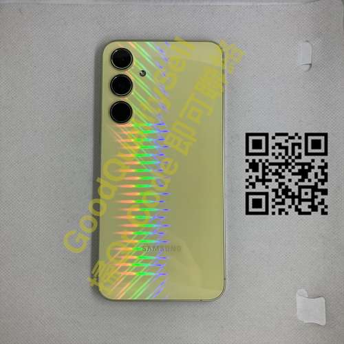$(1) 99% Samsung A55 12+256 5G 黃
