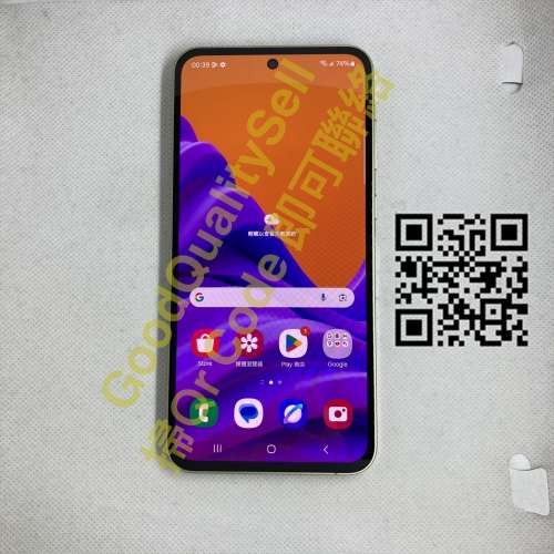 $(1) 99% Samsung A55 12+256 5G 黃