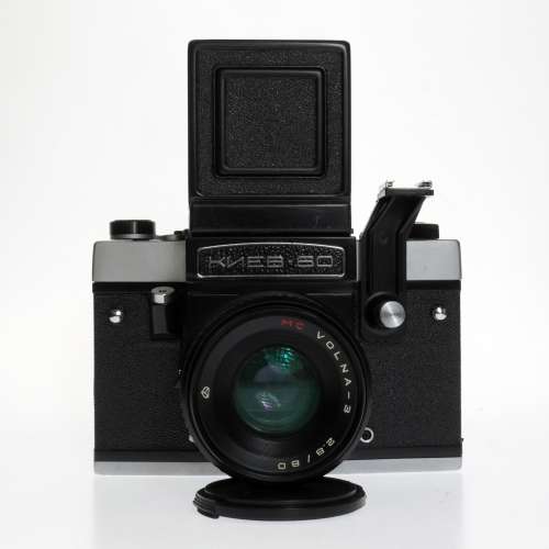 Kiev-60 + VOLNA-3 2.8/80 80mm f2.8 6x6 medium format SLR film camera #9402279