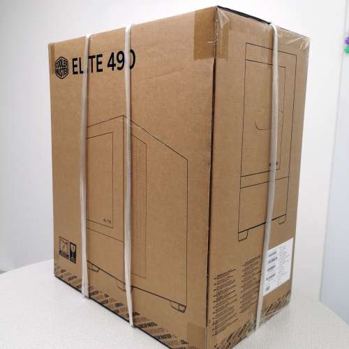 Cooler Master Elite 490 MATX Panoramic Case 全景 機箱 Black 黑色 預裝3把ARGB風扇