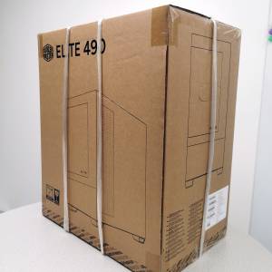 Cooler Master Elite 490 MATX Panoramic Case 全景 機箱 Black 黑色 預裝3把ARGB風扇