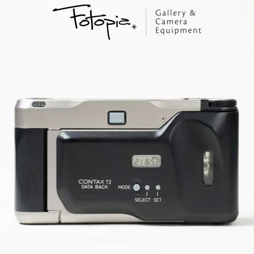|| Contax T2 - Champagne Gold with case & strap (Point & Shoot Camera) ||