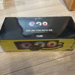 Corsair iCUE LINK TITAN 360 RX RGB 水冷散熱器