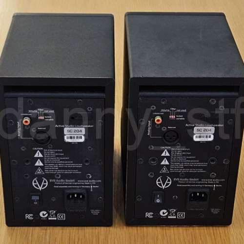 一對 EVE audio SC204 4吋 有源監聽喇叭 Active 2-way nearfield studio monitor s...