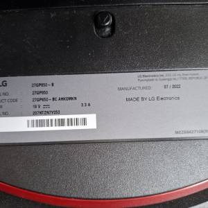 LG 27吋 UltraGear 電競顯示器 27GP850-B