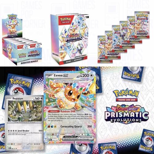 (接受預訂) PTCG🇱🇷ENG - Scarlet & Violet- Prismatic Evolutions, Scarlet & Vi...