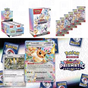 (接受預訂) PTCG🇱🇷ENG - Scarlet & Violet- Prismatic Evolutions, Scarlet & Vi...