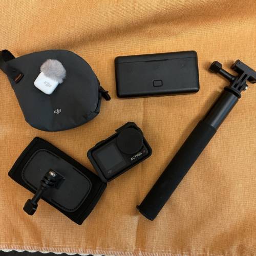DJI Action 4 套裝 + DJI mic