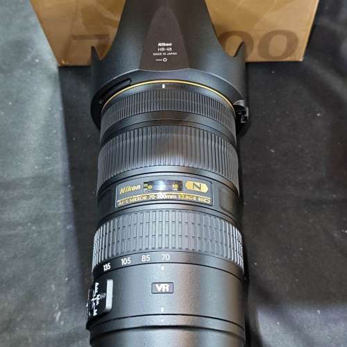 Nikon 70-200 F2.8  LB6 小黑六 尼康 70-200/2.8 G II  AF-S AFS 70-200mm 有盒有...