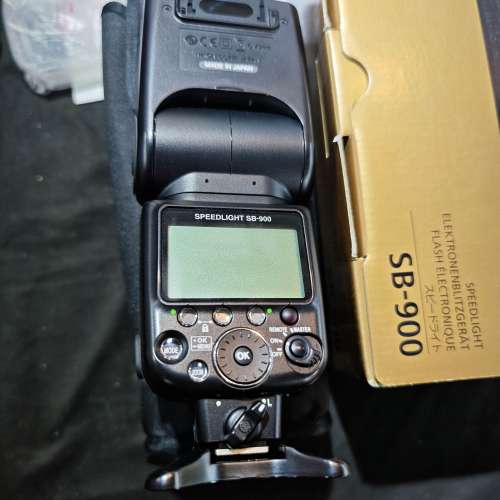 Nikon SB900 尼康 SB-900 行貨冇保 有證冇單 有盒有袋 功能正常 99%new