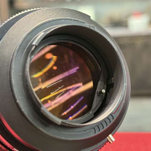 Konica Hexanon AR 57mm F1.2 AE (late model) with adapter to M