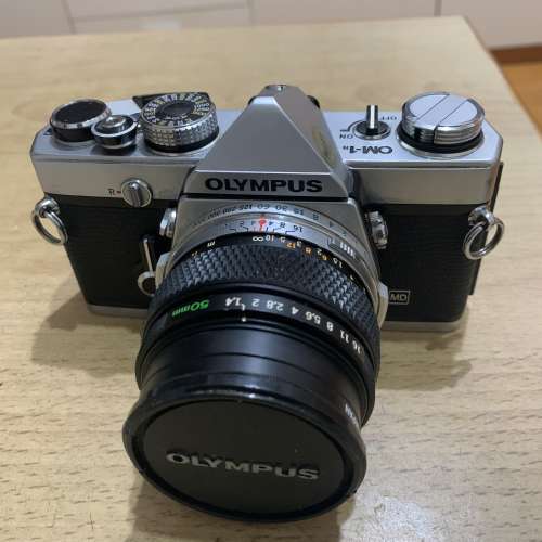 平用Olympus Om-1連原廠50mm 1.4大光圈鏡頭 9成新已上