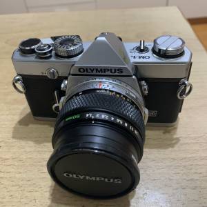 平用Olympus Om-1連原廠50mm 1.4大光圈鏡頭 9成新已上