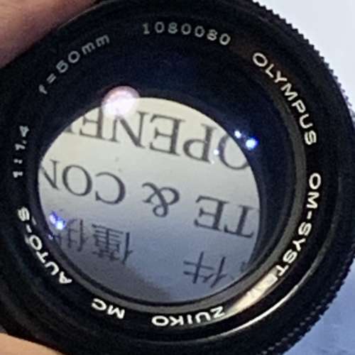 平用Olympus Om-1連原廠50mm 1.4大光圈鏡頭 9成新已上