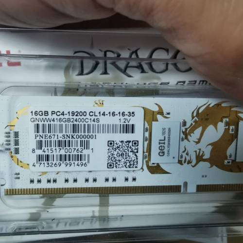 Geil Dragon 16gb ddr4 2400mhz