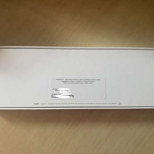 Apple Watch Series 11 42mm Jet Black Aluminum GPS