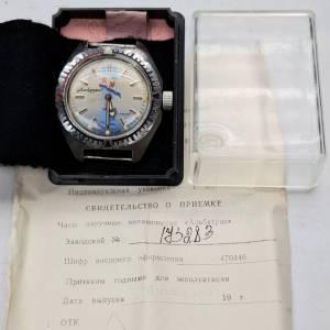 蘇聯時期的 Vostok Amphibia「信天翁」（Albatross）機械潛水錶