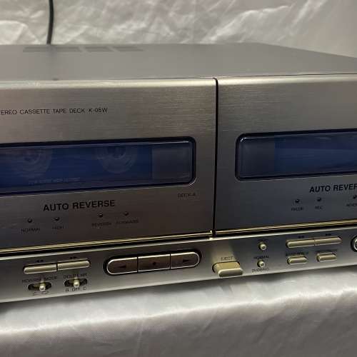 ONKYO 雙卡式錄音座 , 1991 年日本製造 , 有試機片 , cassette deck