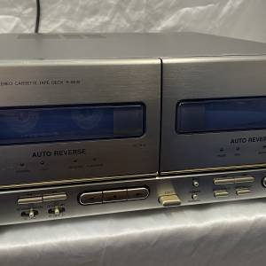 ONKYO 雙卡式錄音座 , 1991 年日本製造 , 有試機片 , cassette deck