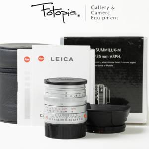 || Leica Summilux-M 35mm F1.4 ASPH - Silver / 11883 with full packing ||