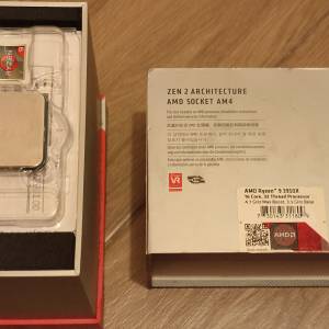 [95%新] 16核 AMD Ryzen 9 3950X (16C/32T) 盒裝全套、有單據