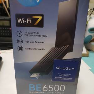 全新Cudy WU6500 BE6500 WiFi7 USB Adapter