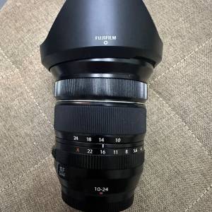 Fujifilm Fujinon XF10-24mm F4 R OIS WR lens鏡頭