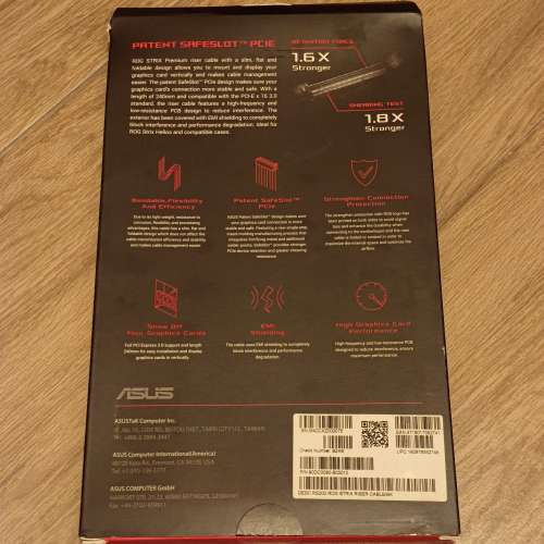 [全新未拆封] ASUS ROG Strix Riser Cable