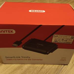 [全新] Unitek SmartLink Trinity USB3.1 轉 SATA II & IDE 轉換器