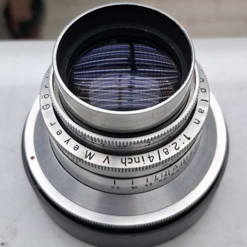 MEYER TRIOPLAN 4 INCH F2.8 V HASSELBLAD MOUNT