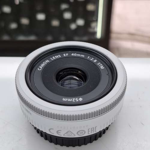 CANON EF 40MM F2.8 STM WHITE Ver.