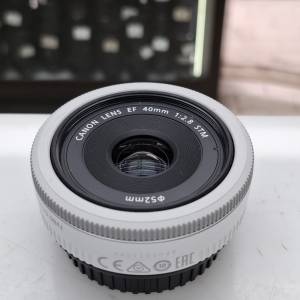 CANON EF 40MM F2.8 STM WHITE Ver.