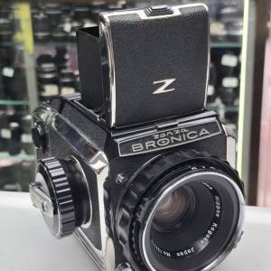 BRONICA 6x6 + NIPPON KOGAKU NIKKOR-S 75MM F2.8   BRONICA  NIKKOR-O.C 50MM  F2.8