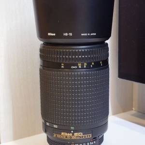 Nikon ED AF NIKKOR  70-300mm 1:4-5.6 D