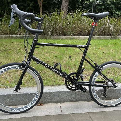 SILVEROCK 鋼架CR-MO 4130 18速 C剎 451 輪組 小輪車 送水架前後蛙燈