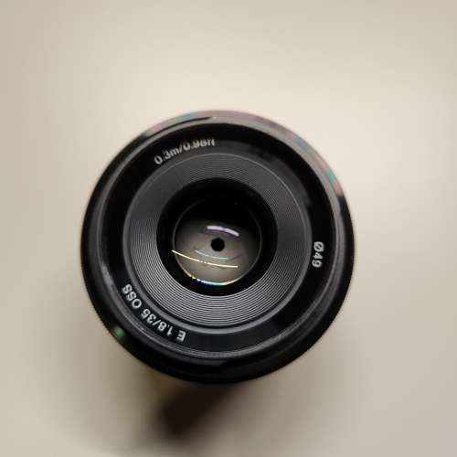 Sony 35mm f1.8 OSS & B+W UV filter