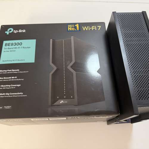 香港行貨有保養TP Link BE550 router BE9300