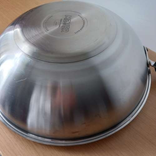 Meyer 美亞 34cm/13.39" 不鏽鋼鍋連玻璃蓋 Stirfry with Lid