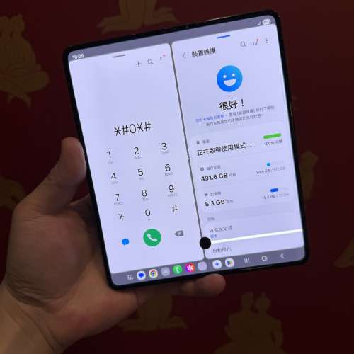 全網最平🔥Samsung galaxy fold 5 12+512美版單卡+esim黑色可換iphone/ipad