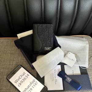 Dior Oblique馬鞍卡夾